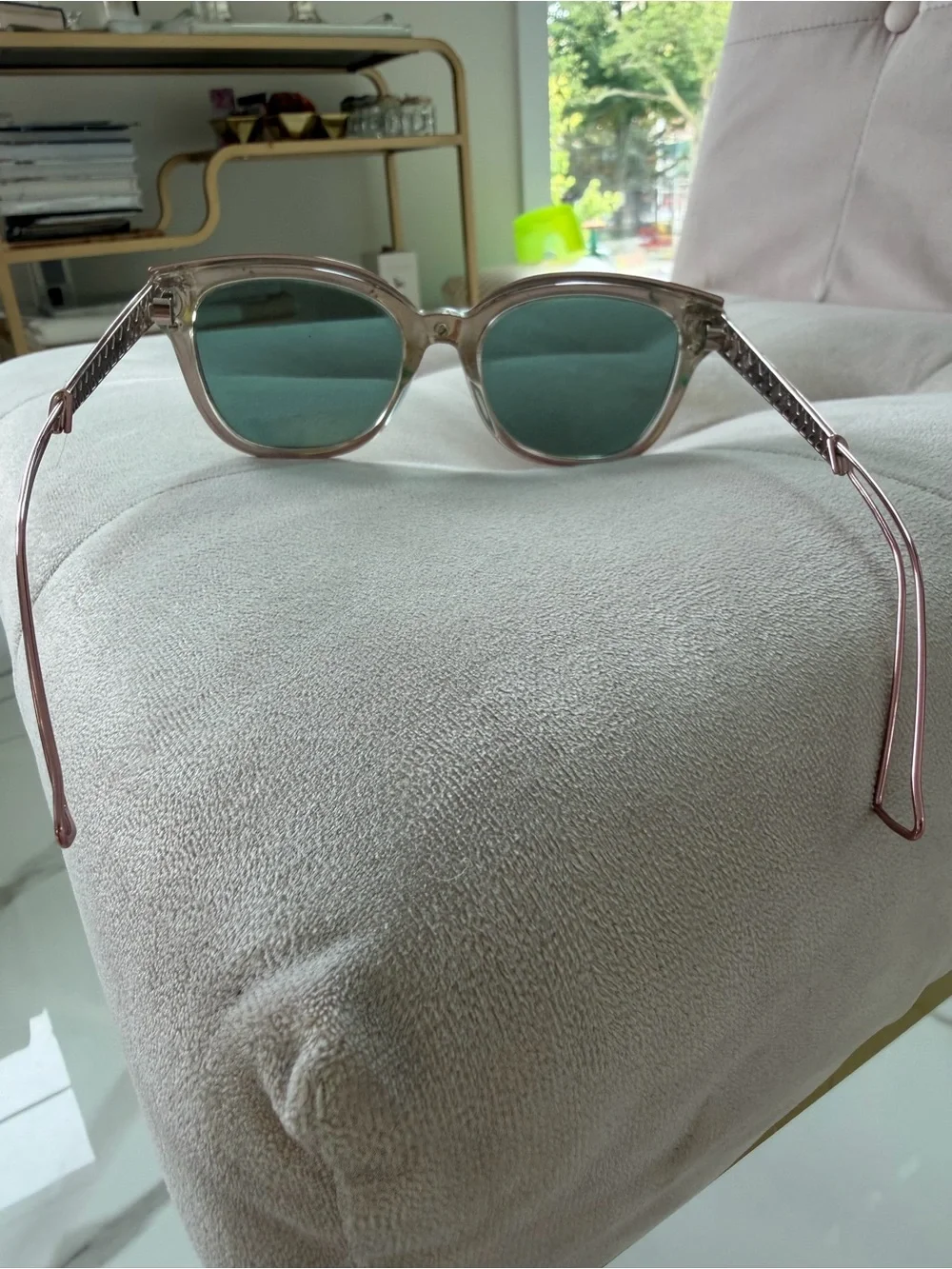 Christian Dior Ladies Diorama 1F Pink Mirror Reflective Cat Eye Sunglasses 🕶️
